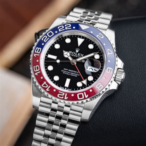 rolex gmt master ii pepsi thickness